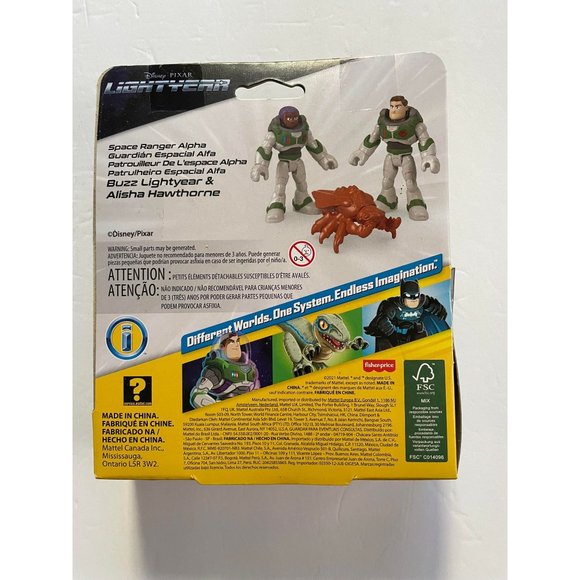 NIB- Buzz Lightyear and Alisha Hawthorne Action Figures - Picture 2 of 2